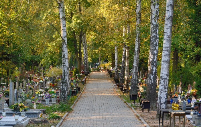 Sprzątanie cmentarza